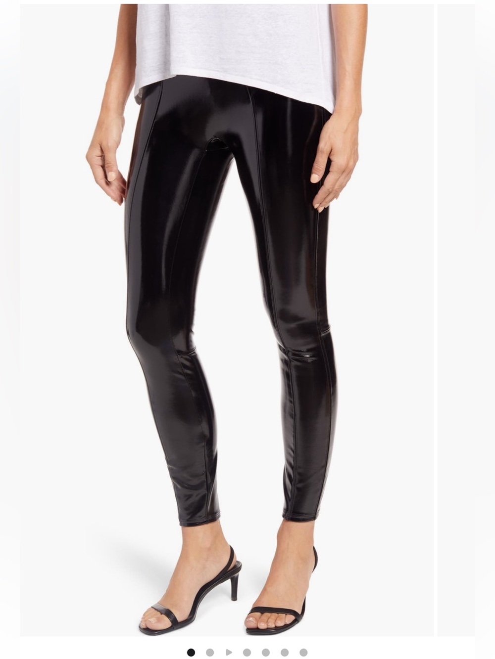 SPANX Faux Patent Leather Legging